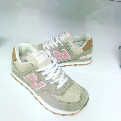 Лот: 9858728. Фото: 1. Кроссовки New Balance хаки. Кеды, кроссовки, слипоны