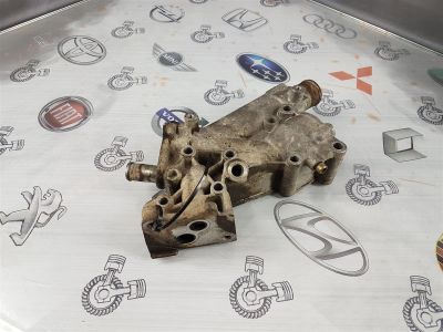 Лот: 23591722. Фото: 1. Корпус термостата Citroen C5 EW10J4... Двигатель и элементы двигателя