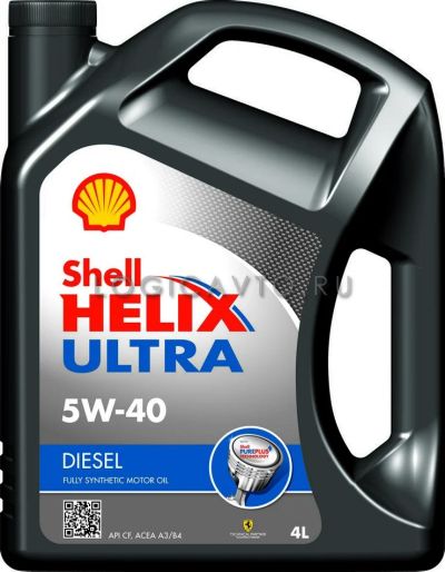 Лот: 12811519. Фото: 1. Shell, Helix Ultra Diesel, 5W-40... Расходные материалы