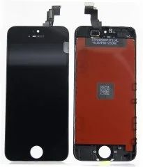 Лот: 8661459. Фото: 1. Дисплей iPhone 5C в сборе Черный... Дисплеи, дисплейные модули, тачскрины