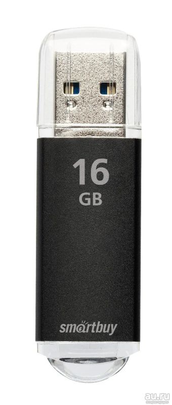 Лот: 17697471. Фото: 1. Флешка USB 2.0 16GB SmartBuy V-Cut... USB-флеш карты