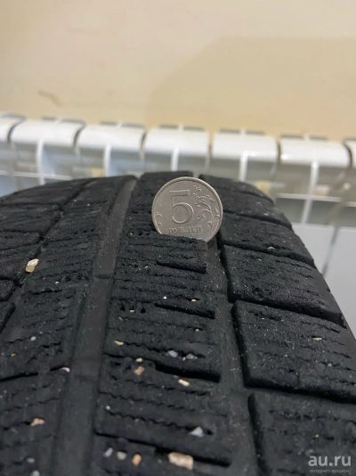 Лот: 17980496. Фото: 1. Зимняя резина липучка Б/У Bridgestone... Шины