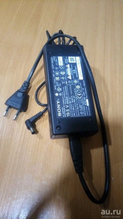 Лот: 10824291. Фото: 1. Блок питания 19.5V, 4.35A SONY... Зарядные устройства, блоки питания для бытовой техники