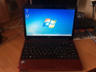 Лот: 14336375. Фото: 1. Нетбук Acer a0751h-52br продажа... Ноутбуки
