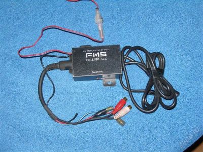 Лот: 2037797. Фото: 1. ФМ модулятор Panasonic AUX. FM-модуляторы, трансмиттеры