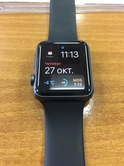 Лот: 8443528. Фото: 1. Apple Watch 42mm. Смарт-часы, фитнес-браслеты, аксессуары