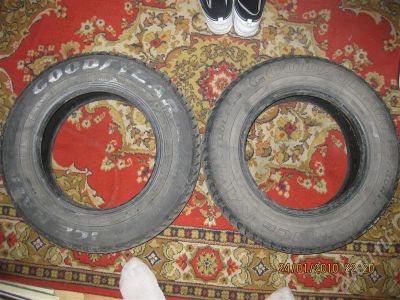 Лот: 218408. Фото: 1. goodyear 155/80/R13. Шины