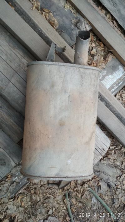 Лот: 13645203. Фото: 1. Глушитель, задняя банка сток для... Выхлопная система