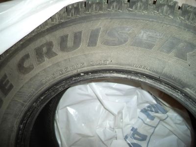 Лот: 3255132. Фото: 1. bridgestone ice cruiser 7000 205... Шины
