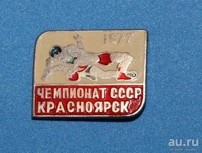 Лот: 8897712. Фото: 1. Знак: Чемпионат СССР. КРансоярск... Сувенирные