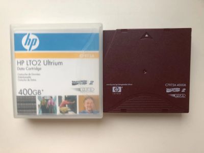 Лот: 23228534. Фото: 1. Картридж для стримера HP LTO2... СХД