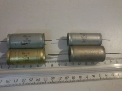 Лот: 17470015. Фото: 1. Конденсаторы К73-16-22мкф-63в... Конденсаторы