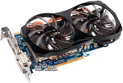 Лот: 6306047. Фото: 1. Видеокарта Gigabyte Nvidia GTX... Видеокарты