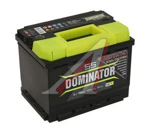 Лот: 6121760. Фото: 1. Аккумулятор Dominator 55L - бесплатная... Аккумуляторы