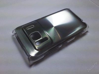 Лот: 2506640. Фото: 1. Чехол для Nokia N8 Серебристый. Чехлы, бамперы