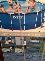 Лот: 5848170. Фото: 1. бассейн Intex каркасный, новый... Бассейны, аксессуары и комплектующие
