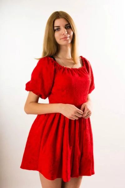 Лот: 4780860. Фото: 1. Платье красное. Платья