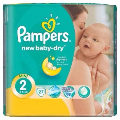 Лот: 9527428. Фото: 1. Памперсы, подгузники Pampers new... Детская гигиена