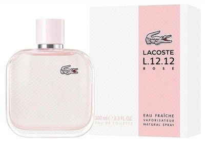 Лот: 19116525. Фото: 1. Lacoste woman L.12.12 Rose - Eau... Женская парфюмерия
