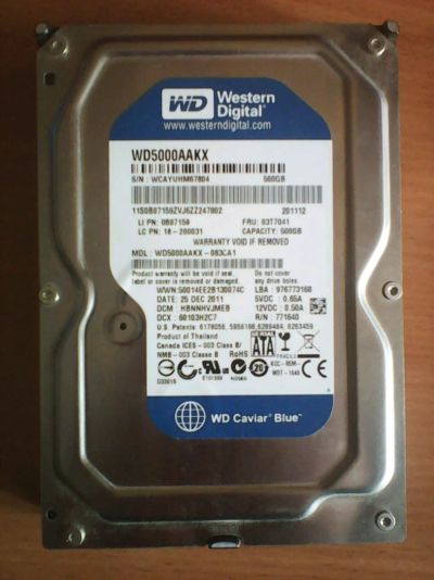 Лот: 5469253. Фото: 1. жесткий диск для компьютера на... Жёсткие диски (HDD)