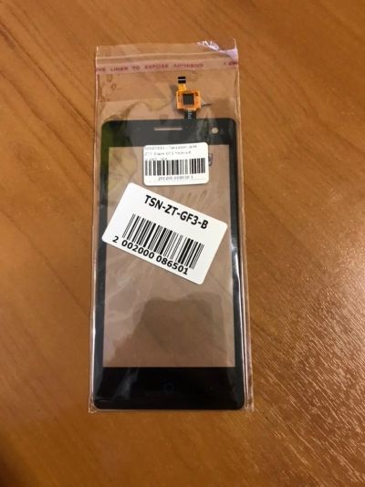 Лот: 15203323. Фото: 1. Сенсор Тачскрин ZTE Blade GF3... Дисплеи, дисплейные модули, тачскрины