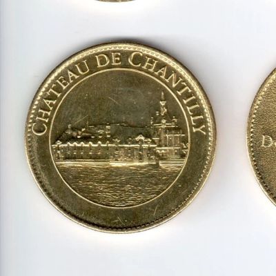 Лот: 10366623. Фото: 1. Франция жетон медаль Париж Замок... Сувенирные