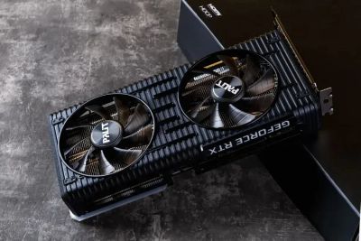 Лот: 25768252. Фото: 1. Видеокарта Palit RTX 3060 Ti 8Gb. Видеокарты