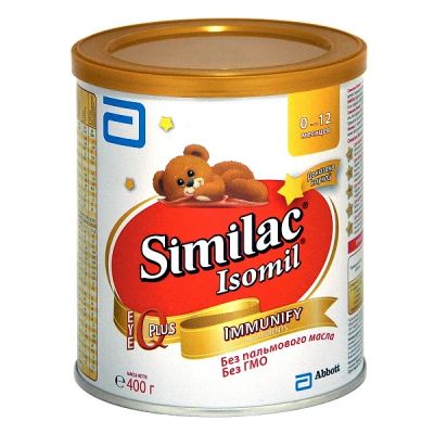 Лот: 4608426. Фото: 1. смесь Similac Isomil 0-12. Детское питание