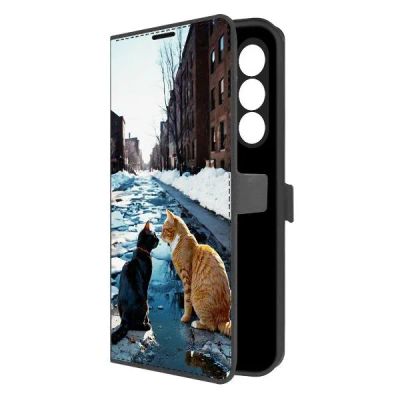 Лот: 25135115. Фото: 1. Чехол Krutoff Eco Book "Мартовские... Чехлы, бамперы