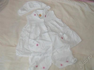 Лот: 478811. Фото: 1. Комплект туника+шорты+шляпа новый. Другое (дети растут)