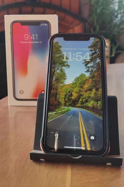 Лот: 25065844. Фото: 1. Iphone X 256gb. Смартфоны