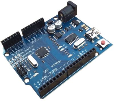 Лот: 10873178. Фото: 1. Конструктор Arduino Uno R3 (ATmega328P... Микроконтроллеры