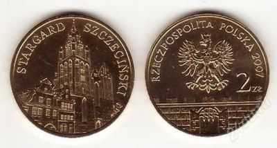 Лот: 2128742. Фото: 1. 2 злотых 2007 год. Исторические... Европа