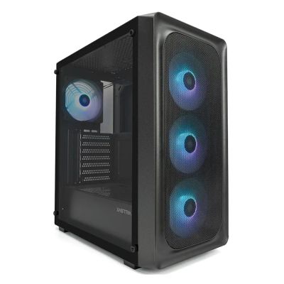 Лот: 25674165. Фото: 1. Корпус ATX Б_БП XASTRA A407 4ARGB... Корпуса, блоки питания