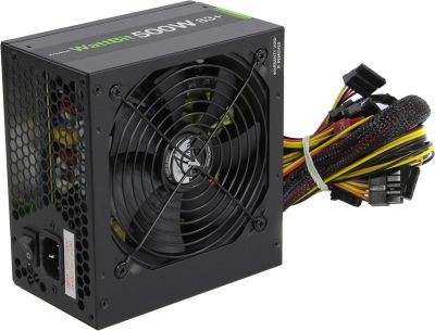 Лот: 17751286. Фото: 1. Блок питания Zalman WATTBit 500W... Корпуса, блоки питания