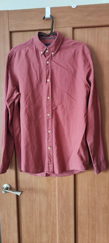 Лот: 25518699. Фото: 1. Рубашка мужская Pull&Bear, разм... Рубашки, водолазки