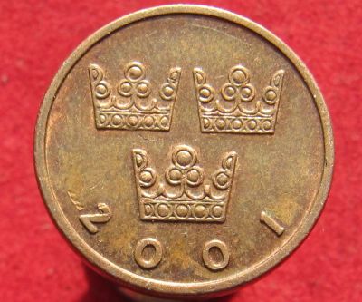 Лот: 16485311. Фото: 1. Швеция 50 эре, 2001г. Европа