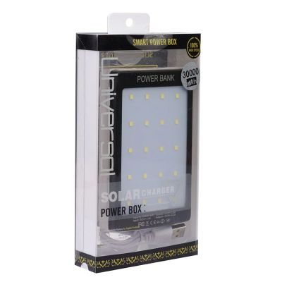 Лот: 9071059. Фото: 1. Power Bank (box) 30000 mAh на... Внешние, портативные аккумуляторы для смартфонов (Power bank)