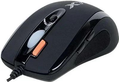 Лот: 9829606. Фото: 1. Игровая мышь A4Tech X-718BK (3200... Клавиатуры и мыши