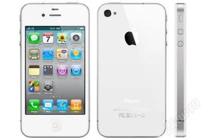 Лот: 1242876. Фото: 1. Apple iPhone 4 16Gb White. Смартфоны