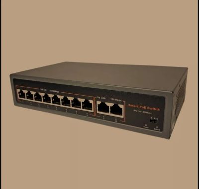 Лот: 25744880. Фото: 1. Poe switch. Видеонаблюдение