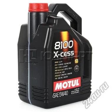Лот: 5590562. Фото: 1. MOTUL 8100 X-cess SAE 5W/40. Другое (авто, мото, водный транспорт)
