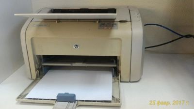 Лот: 9142127. Фото: 1. Принтер лазерный HP LaserJet 1018... Лазерные принтеры