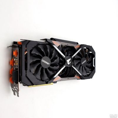 Лот: 13315577. Фото: 1. Gigabyte AORUS GeForce GTX 1080... Видеокарты