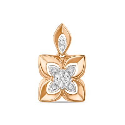 Лот: 24652283. Фото: 1. Подвеска с фианитами. Кулоны, подвески