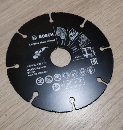 Лот: 19944682. Фото: 1. Диск отрезной BOSCH Multi Wheel... Расходные материалы, сменные насадки