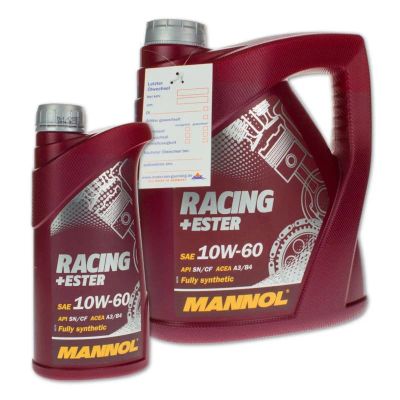 Лот: 14493407. Фото: 1. MANNOL MN Racing+Ester 10W-60... Масла, жидкости