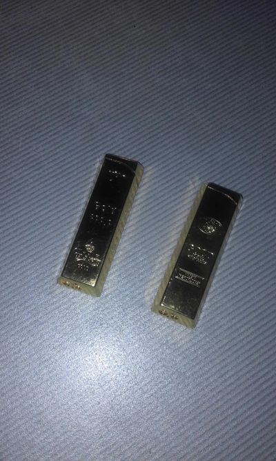 Лот: 6855550. Фото: 1. Зажигалка слиток золота. Зажигалки, спички, пепельницы
