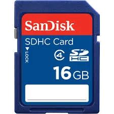 Лот: 7294559. Фото: 1. Карта памяти SDHC SanDisk 16 GB... Карты памяти