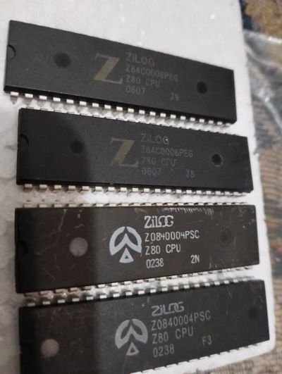 Лот: 25736887. Фото: 1. Микросхема Z80. цена за одну... Микросхемы
